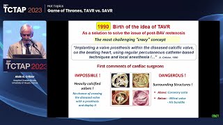 [TCTAP 2023] Hot Topics - Game of Thrones, TAVR vs. SAVR