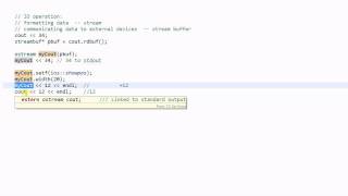 C++ Stream #5: Stream Buffer