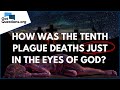 How was the tenth plague, which caused the death of Egypt’s firstborn, just in the eyes of God?