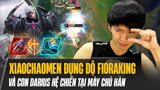 DARIUS HỆ CHIẾN CỦA XIAOCHAOMENG ĐỤNG ĐỘ FIORAKING TẠI MÁY CHỦ HÀN VÀ CÁI KẾT