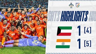 Kuwait 1 [4] - 1 [5] India | Full Highlights | FINAL | SAFF Championship 2023