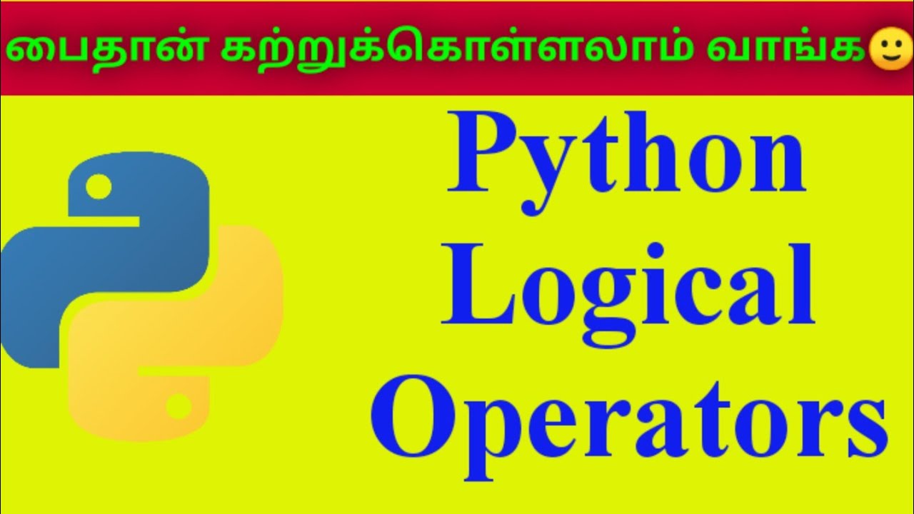 Python Logical Operators - YouTube