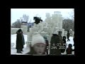 г. Кокшетау. Снежный городок 2 января 2001 г.