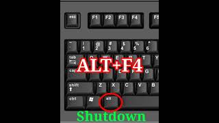 Shutdown Shortcut key In Computer|| Computer shutdown #computershortcutkeys #computer #shortvideos