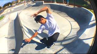 FIRST TIME skateboarding with an iPhone fisheye! | Garrett Ginner