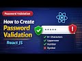 How to Create Password Validation in React (Strength Checker Tutorial)
