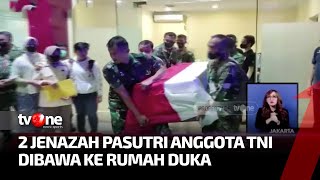 Jenazah Pasutri Anggota TNI Korban Kecelakaan Maut Truk Tangki Dibawa oleh Keluarga | Kabar Pagi