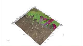 Topographic Geological Map