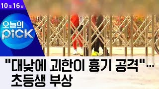 [오늘의 Pick]“대낮에 괴한이 흉기 공격”…초등생 부상 | 뉴스A LIVE