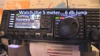 Comet H422 Setup and install Pt 2 - 2 with Yaesu DX FT 3000