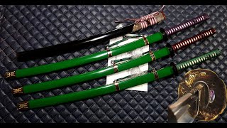 조선별운검 과  일본도 Beautiful Korean swords  Japan sword style Katana  Joseon royal sword 한국, 전통도검, 진검, 도검