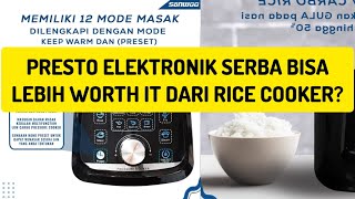 UNBOXING DAN COBA PRESSURE COOKER MERK SANWOO