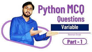 Python MCQ Questions with Answers - Variable