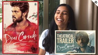 Dear Comrade Trailer Reaction | Vijay Deverakonda, Rashmika, Bharat Kamma, Justin Prabhakaran