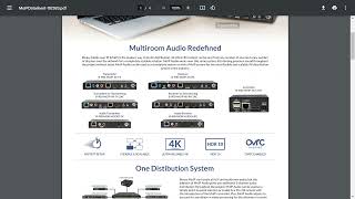 Distribución de Video con Control4   MOIP Binary