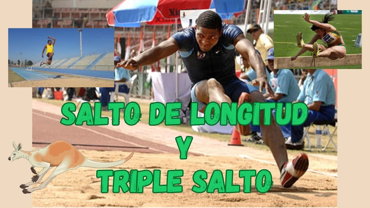 ATLETISMO 🎽🦘 Tutorial Sobre La Técnica Del SALTO DE LONGITUD Y TRIPLE ...