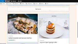 Drupal 8 layout builder preview