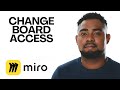 How to Change Someone’s Board Access in Miro - Miro Tutorial
