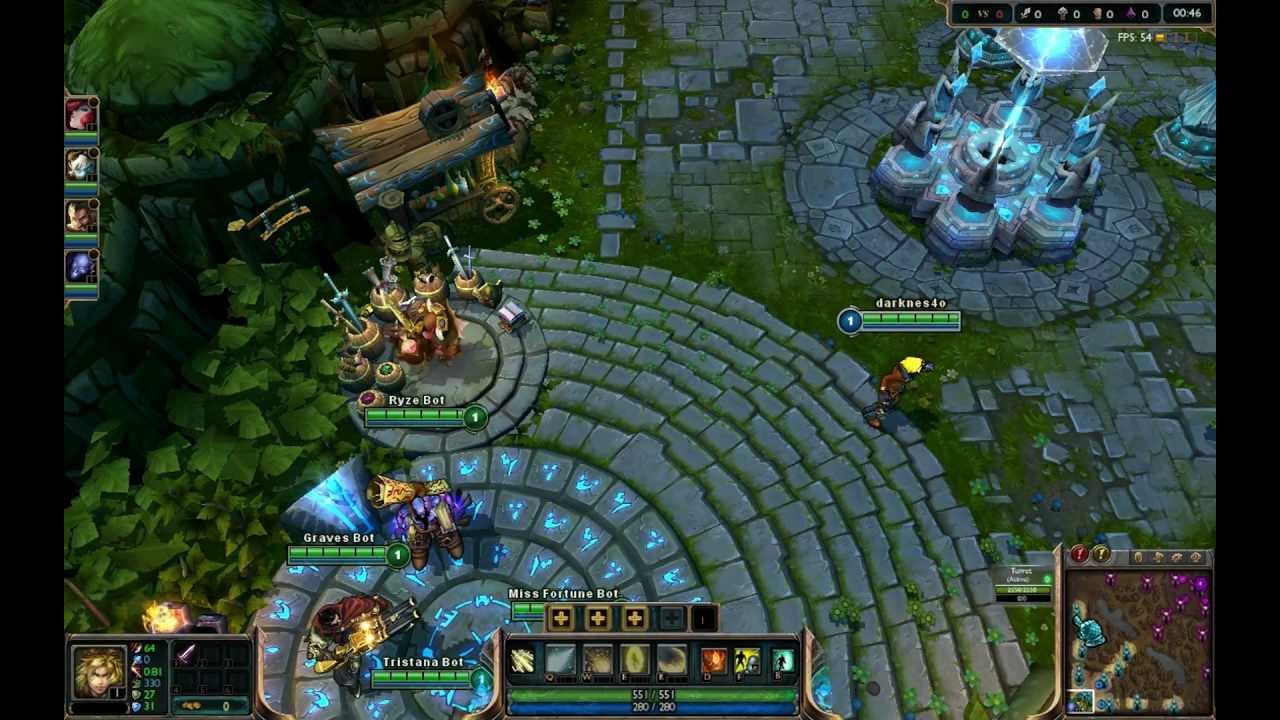 League Of Legends Gameplay - First Look HD - YouTube