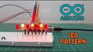 How To Blink Multiple LED Arduino | 5 LED Blinking Program #robotics