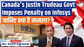 Why Has Canada Fined Infosys? Know All About it | UPSC