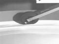 Washboard road in the lab: slow motion