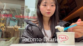 Toronto Diaries | my first days in Toronto, cafes and drinks, eating out, walking in downtown