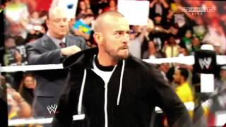 CM Punk vs The Rock Elimination Chamber 2013 promo