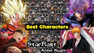 New Anime Starblast Mugen | Battle Of Anime Game 2025