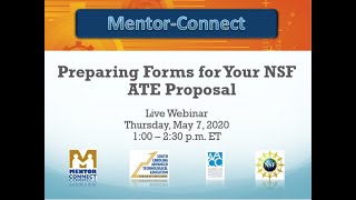 Tips and Tricks Step by Step NSF ATE Proposal Forms Preparation