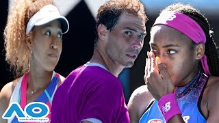 Gauff Has SHOCKING Loss, Nadal's Slight Opening, Osaka & Barty Cruise | Australian Open 2022