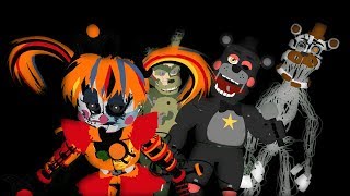 Brand New Fnaf 6 Scrap Baby Pill Pack Maze Run 2 Gmod Fnaf - roblox sandbox five nights at freddy s npcs surviving animatronics