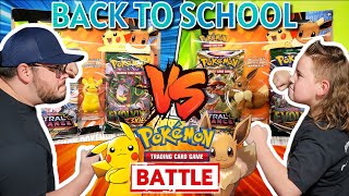 Back to School Battle! Pokémon Cards Opening! #pokemon #pokemoncards