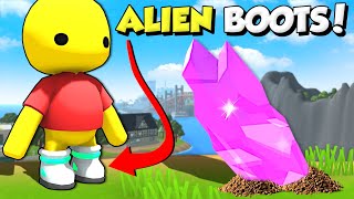 I Found Secret ALIEN Moon Boots! - Wobbly Life Update Gameplay