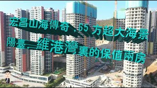 維港灣裡超保值的65方超廣角海景 兩房靚則戶型，裝修標準高過維港灣，宏昌山海傳奇；附海景VR欣賞 https://720yun.com/t/acvkcedmsfq?scene_id=60517640