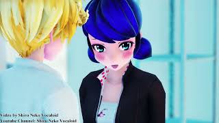 【MMD Miraculous】Thirty Seconds hug【Marinette×Adrien】【60fps】