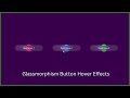 Glassmorphism Button Hover Effects - Using HTML & CSS