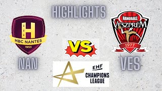 HBC Nantes - Telekom Veszprém handball Full Game Highlights Champions League 2021