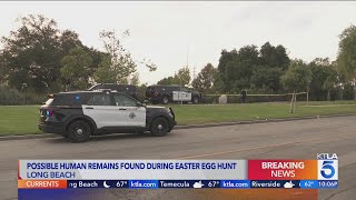 Possible human remains found at Long Beach park
