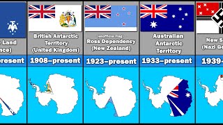 Territorial claims and Proposed Flags of Antarctica