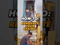 HOW-TO: 🎥 We tackle a stair renovation from start to finish! 👷‍♀️🔨 Demo, prep, installs & more!