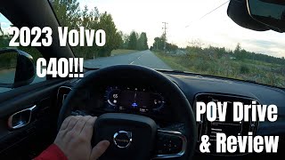 2023 Volvo C40 Recharge Twin Ultimate - POV Drive & Review