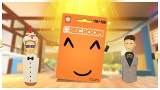 REC ROOM GIFT CARDS!!