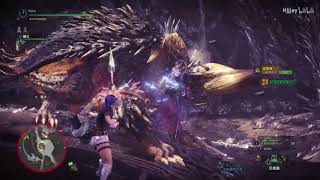 【MHW】開荒裝備滑步弓滅盡龍5分47