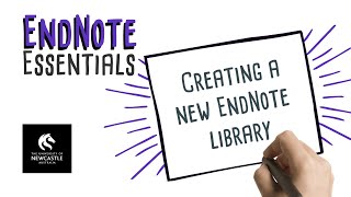 Creating a New EndNote Library