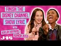 Just Roll With It Stars Sing Disney Channel Theme Songs | Finish The Lyric