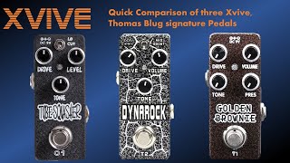 Comparison of Xvive's Tube Squasher, Dynarock \u0026 the Golden Brownie