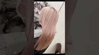 奶茶色头发颜色 #hairtutorial #hairstyle #haircolor #hair #haircut #colorhaircollection