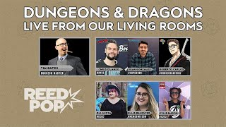 Reedpop Dungeons and Dragons Live from our living rooms