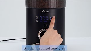 Veken Pet Feeder Operation Guide